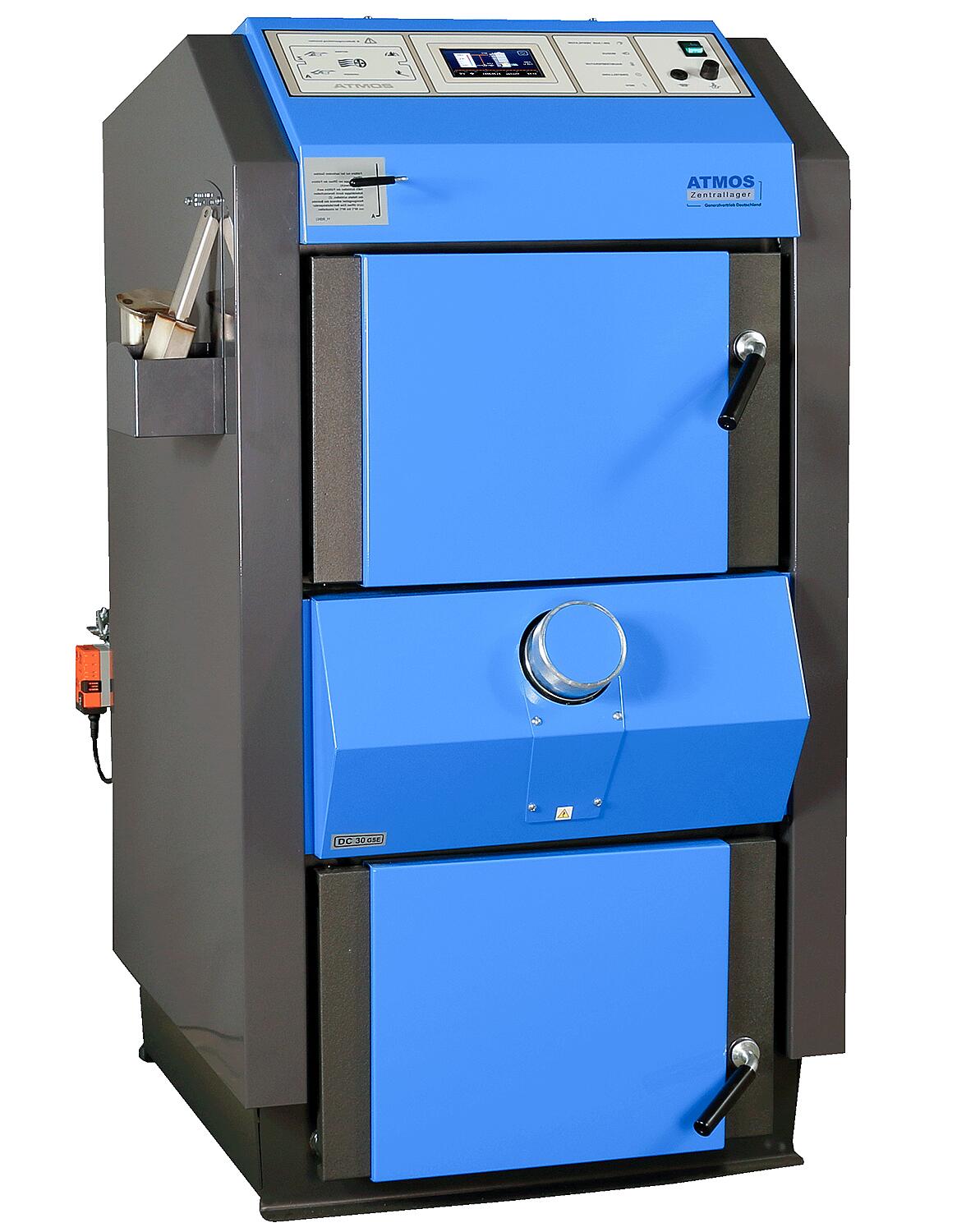 Holzvergaserkessel DC GSE mit Anzündautomatik und ACD 04