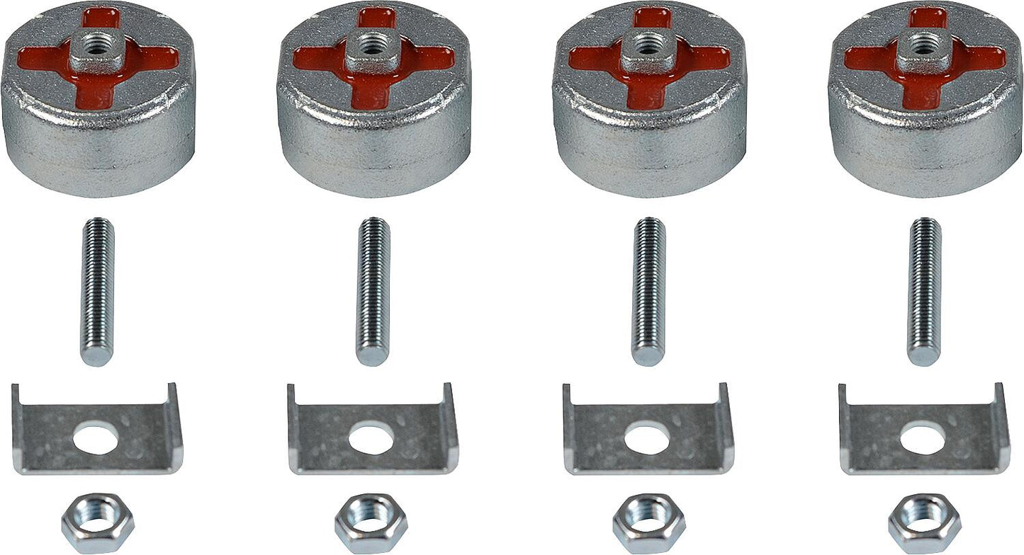 Sound decoupling set