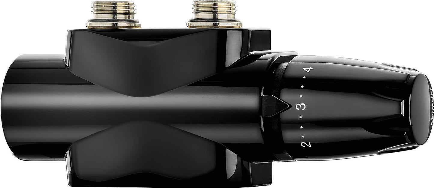 IMI Multilux 4-Set DX valve block, two-pipe operation, DN20 (3/4"), jet black RAL 9006