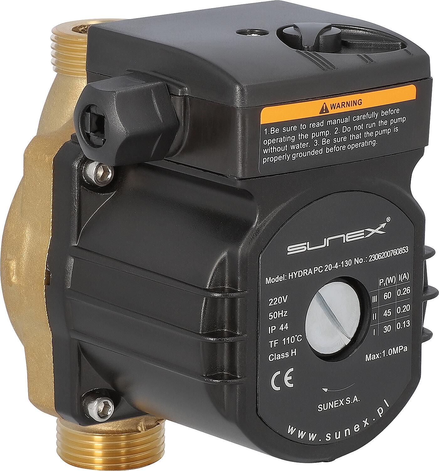 Replacement circulation pump Hydra PC 20-4-130
