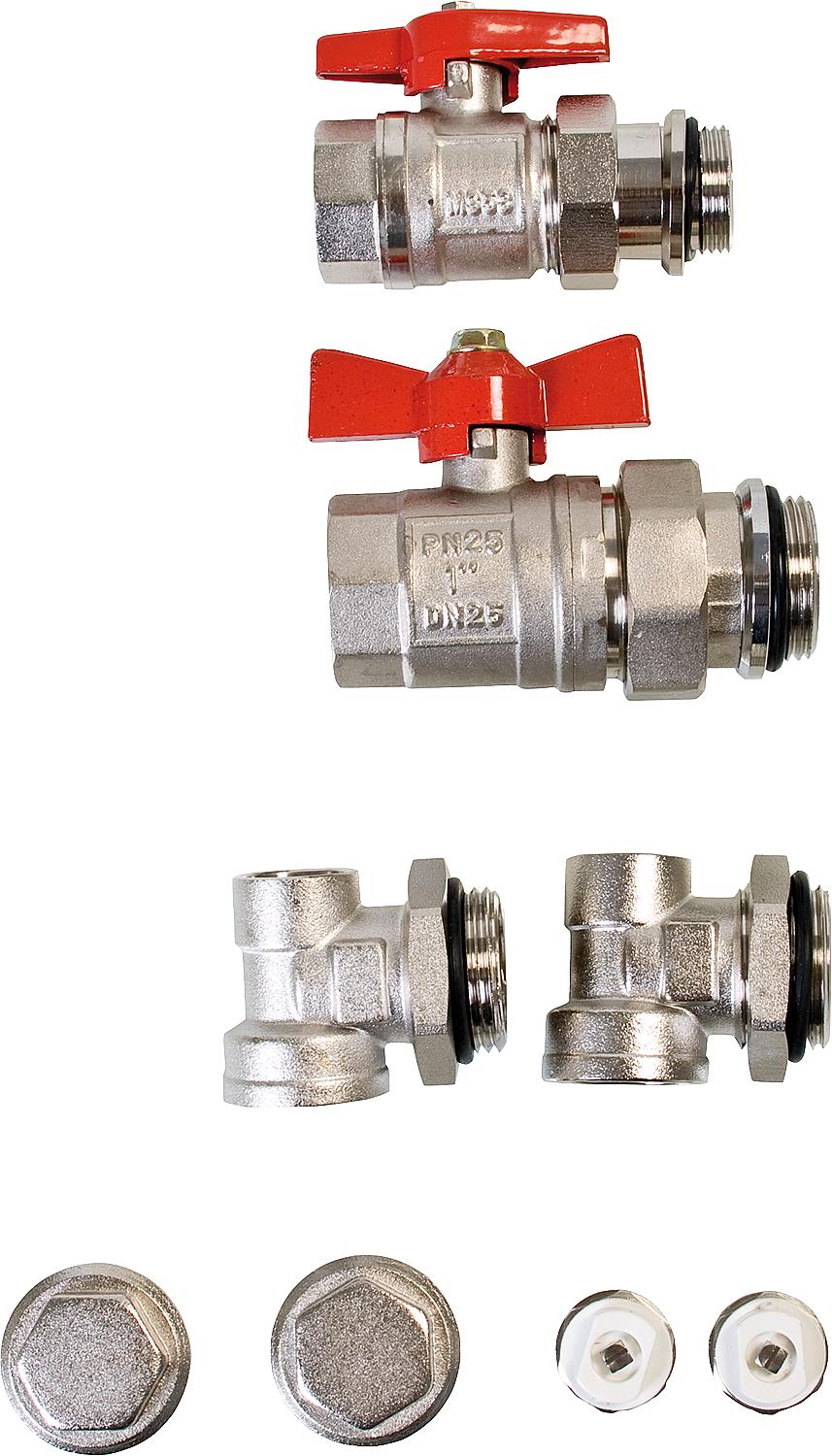 WS connection set type 3/4" vertical