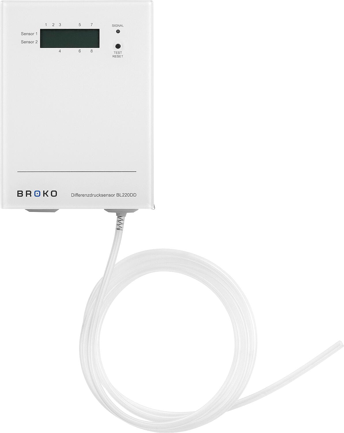 Capteur de pression différentielle sans fil BL220DDu, encastré