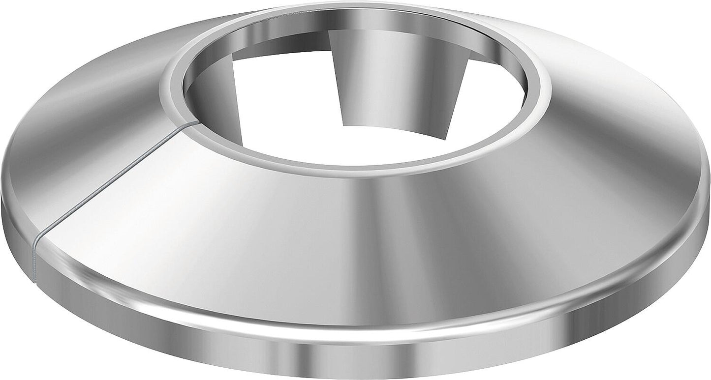 Clamping rosette RVC 12 mm, chrome-plated