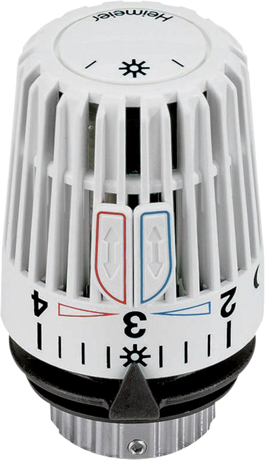 Thermostatic head K, theft-proof with built-in sensor 6°C to 28°C
