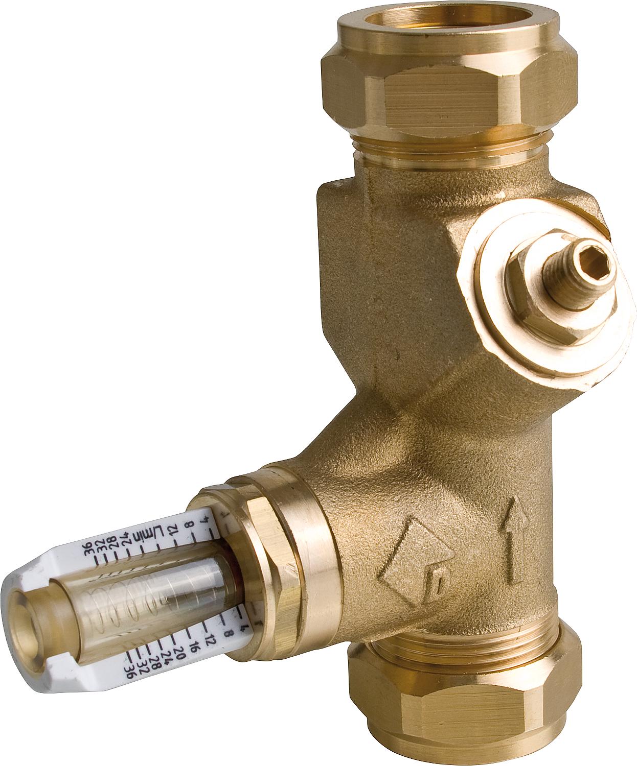 Vanne d'équilibrage WattFlow BP SRV-KVSR DN 15 22 mm, 2-16 L