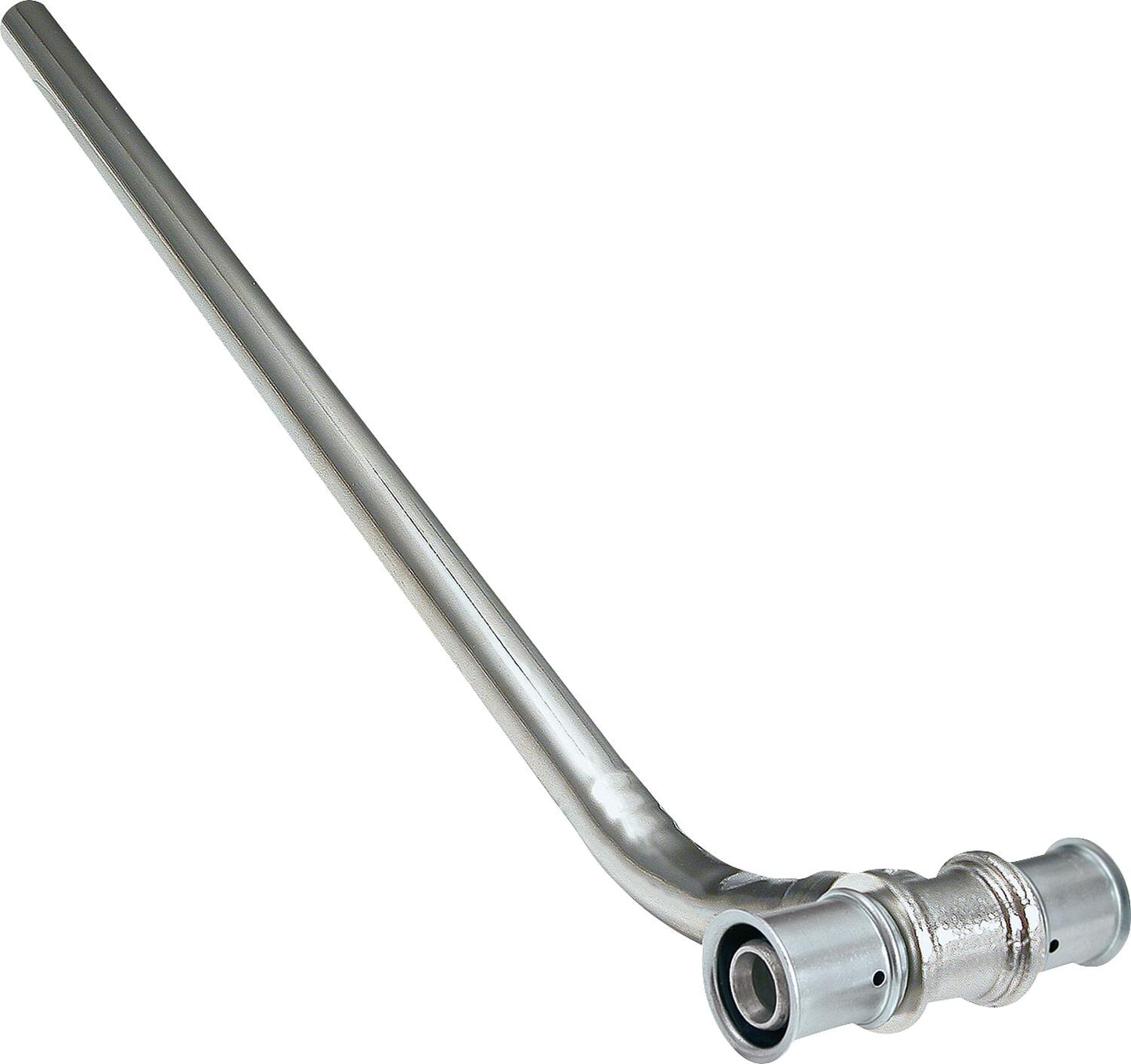 MULTITUBO Press-HK connection tee Ø16mm-Cu 15 x 1-330mm, chrome-plated