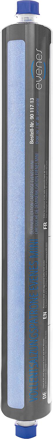 Full demineralization cartridge evenes mini, with color change