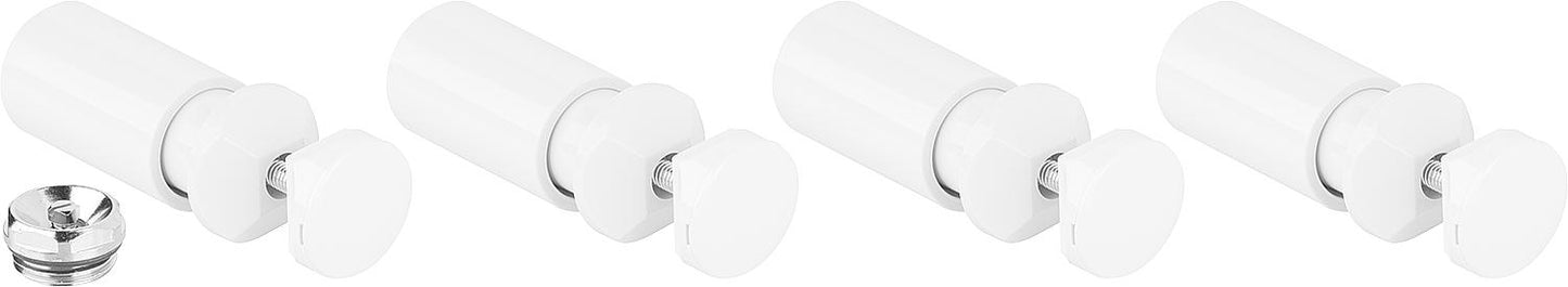 Bracket for Jessica/Fantasia bathroom radiators, straight and curved versions