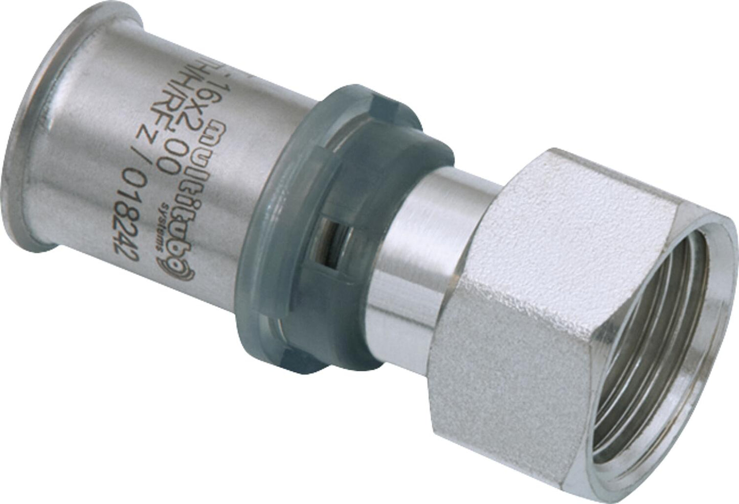 MULTITUBO Press fitting Ø32mm-DN25 (1") IG, untinned