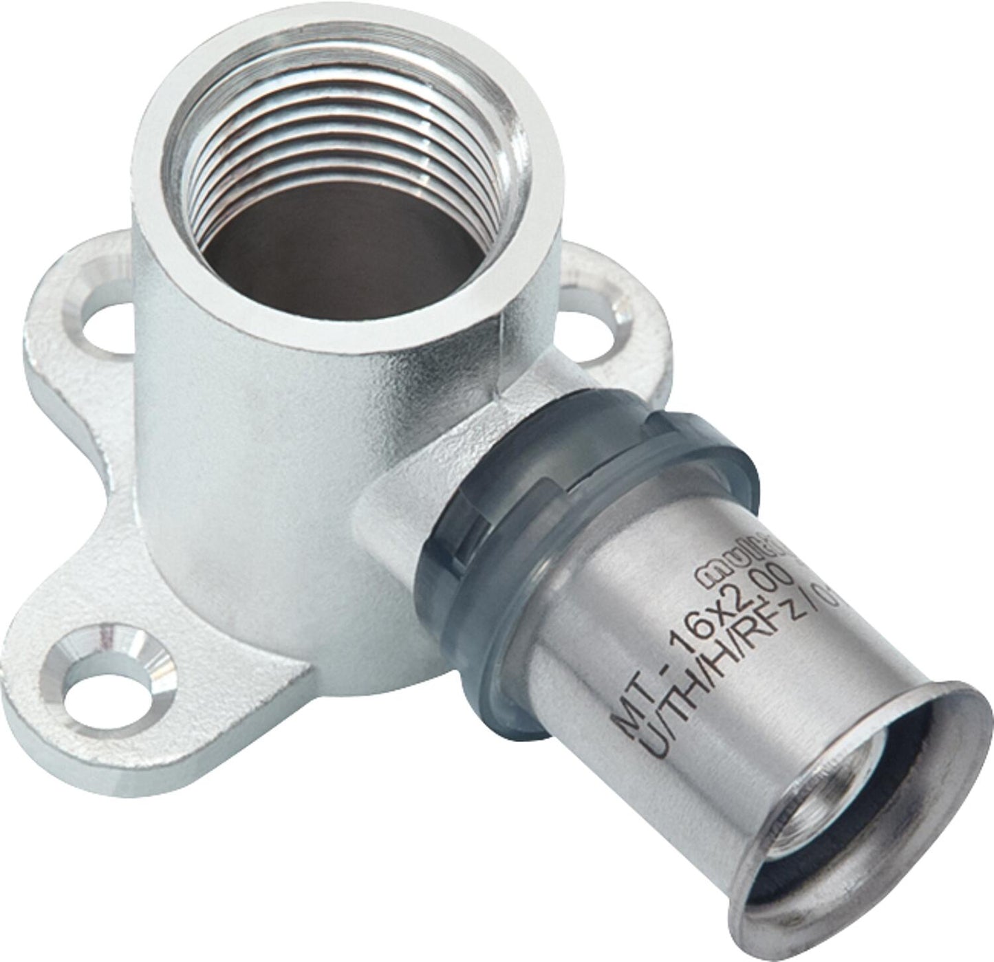 MULTITUBO Press-Wandwinkel mit IG, verzinnt