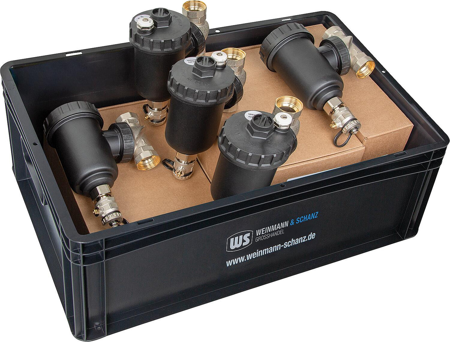 Value pack: evenes Maxi magnetite sludge separator, 5-piece set, + WS box included free!