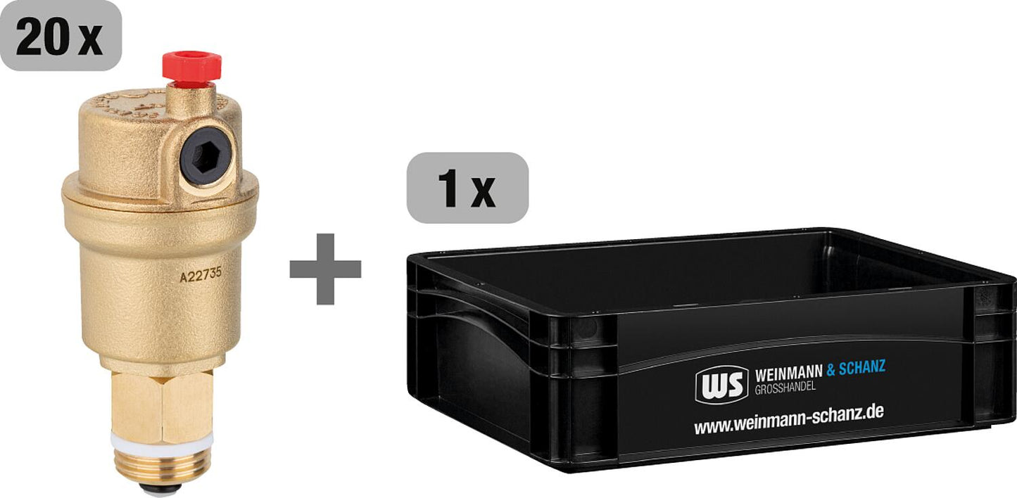Lot de 20 mini aérateurs rapides Evenes avec boîte WS