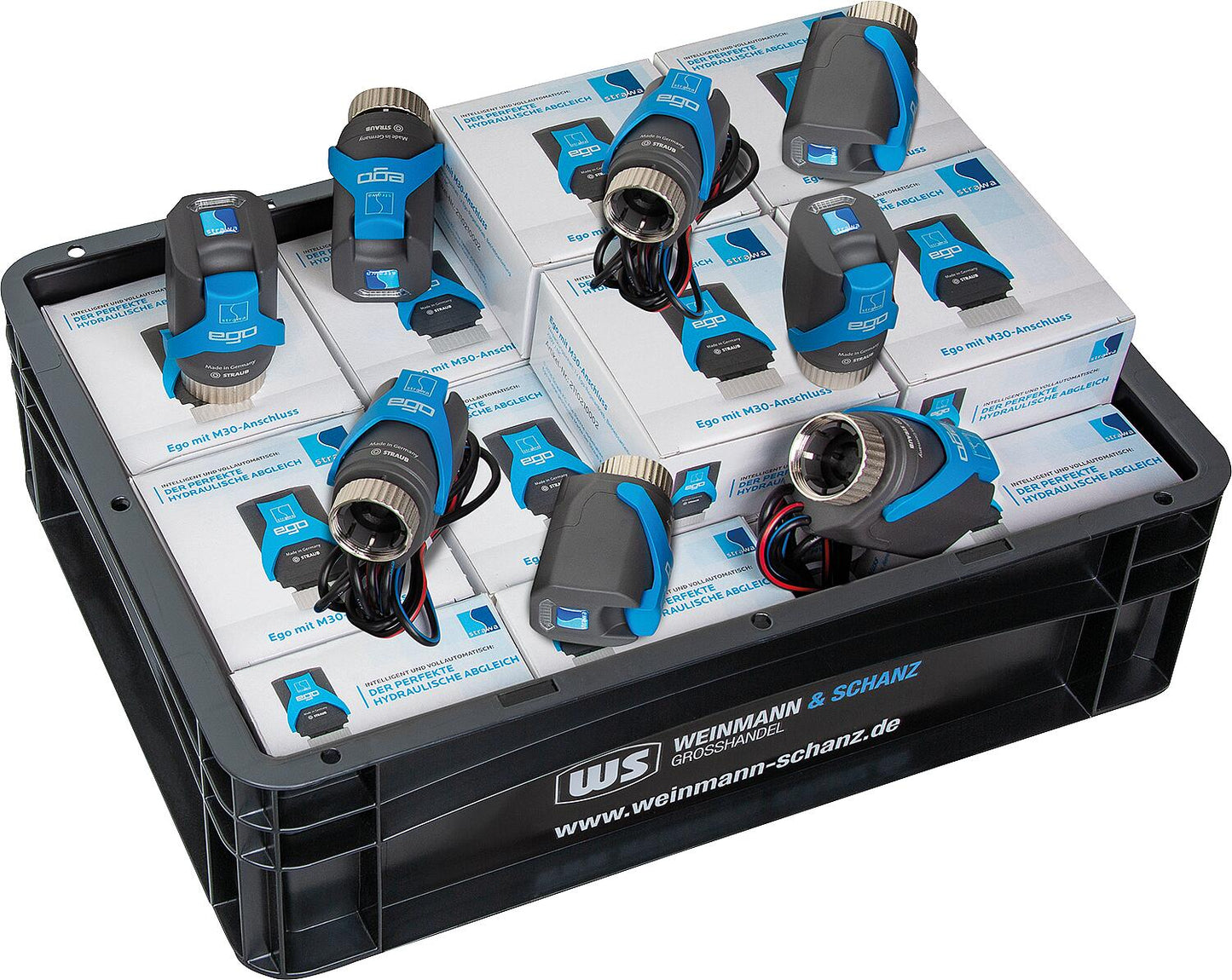 Value pack: 20x electrothermal control actuators including WS box