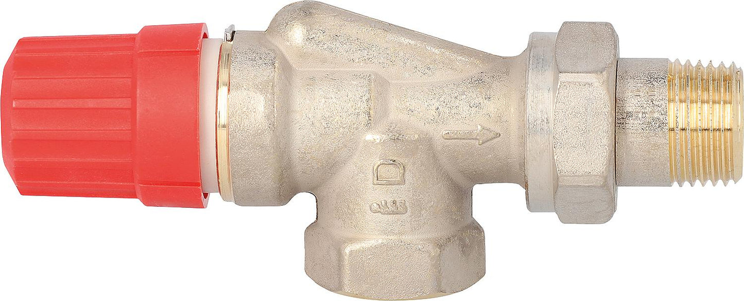 Vanne thermostatique Danfoss RA-N 10 UK, forme axiale DN10 (3/8")