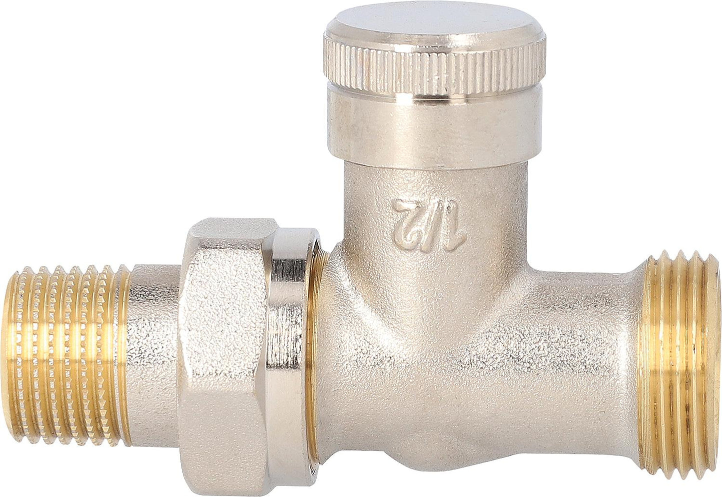 Rücklaufverschraubung Typ RLV 15, Anschluss DN 15 (1/2") x Eurokonus DN 20 (3/4")