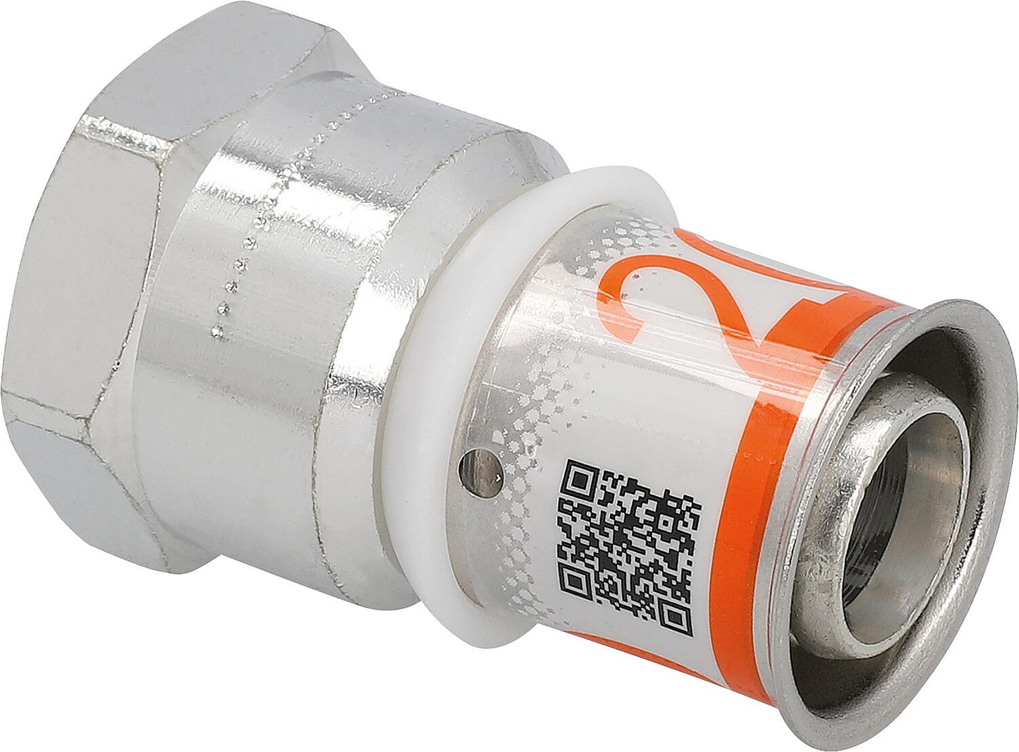 Uponor S-Press PLUS transition sleeve Ø16mm-DN15 (1/2") female thread