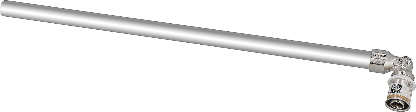 Uponor S-Press PLUS HK connection angle Ø16mm-Ø15mm CU, I=350mm