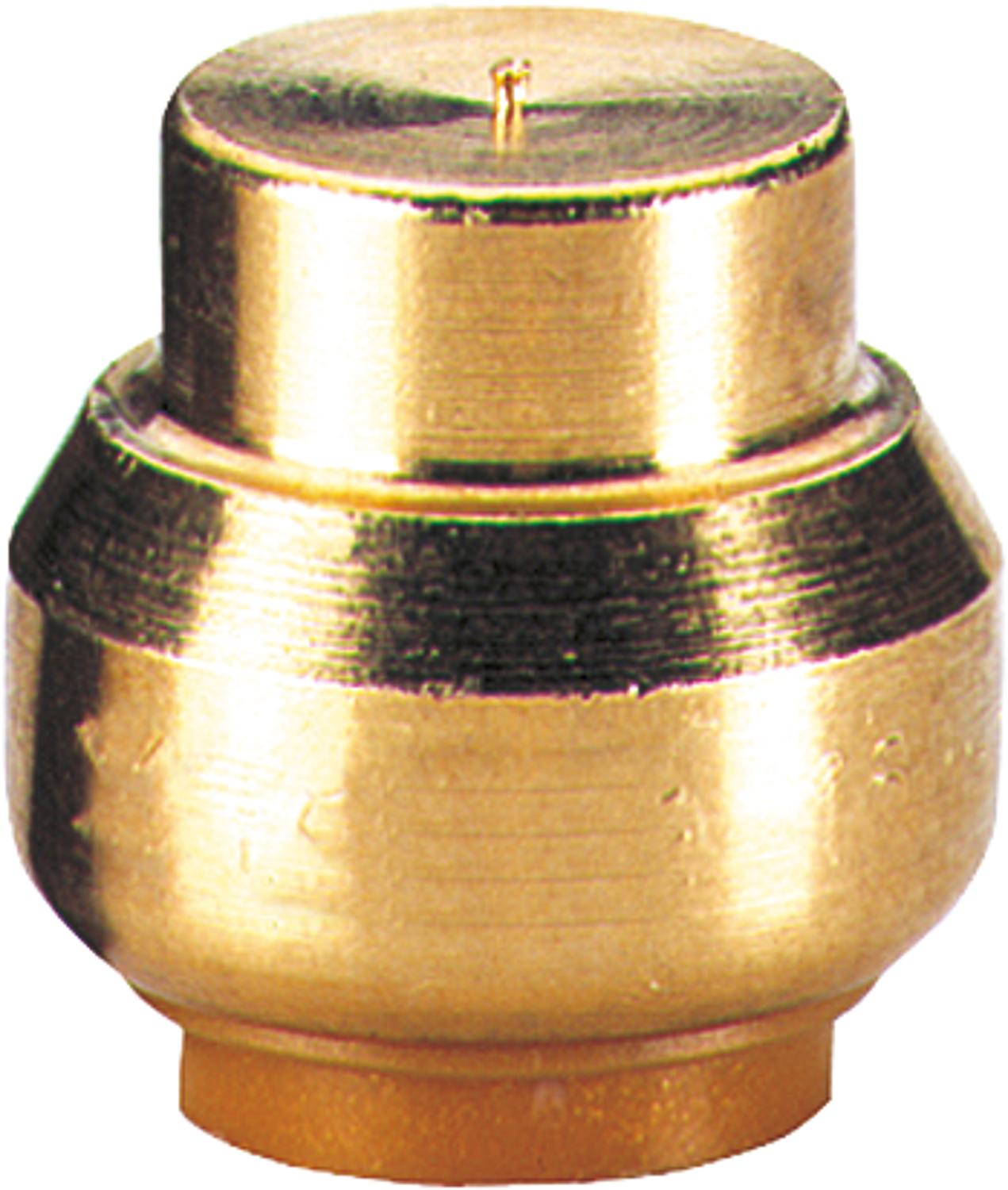 Plug-in fitting cap i, Ø 15 mm, type T301