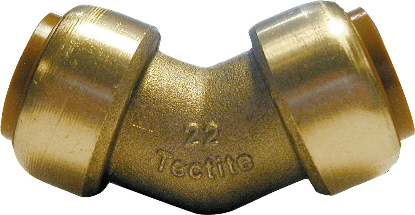 Plug-in fitting elbow 45° i/i 15 mm type T041