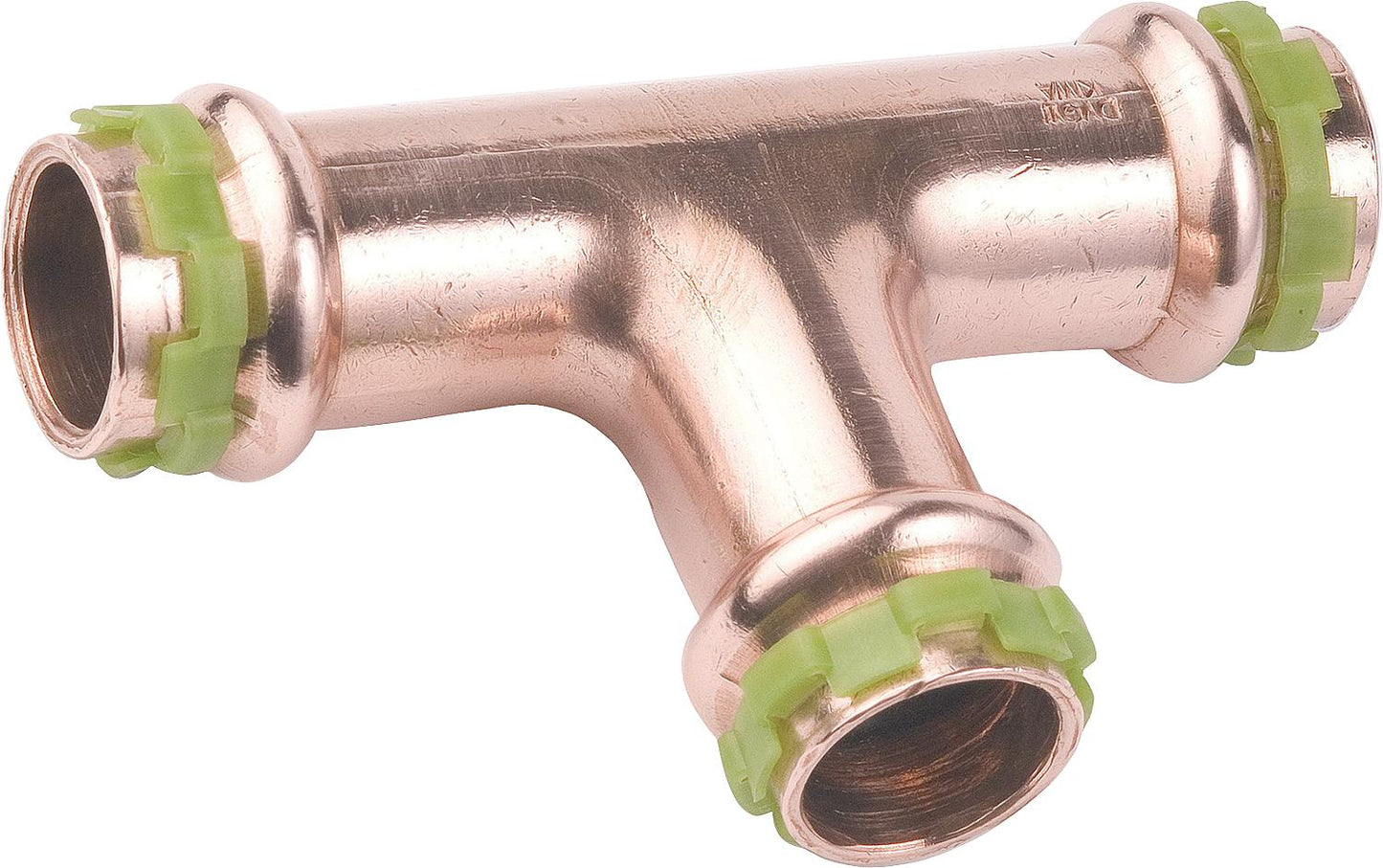 Copper press fitting V-profile tee 12x12x12 type P5130