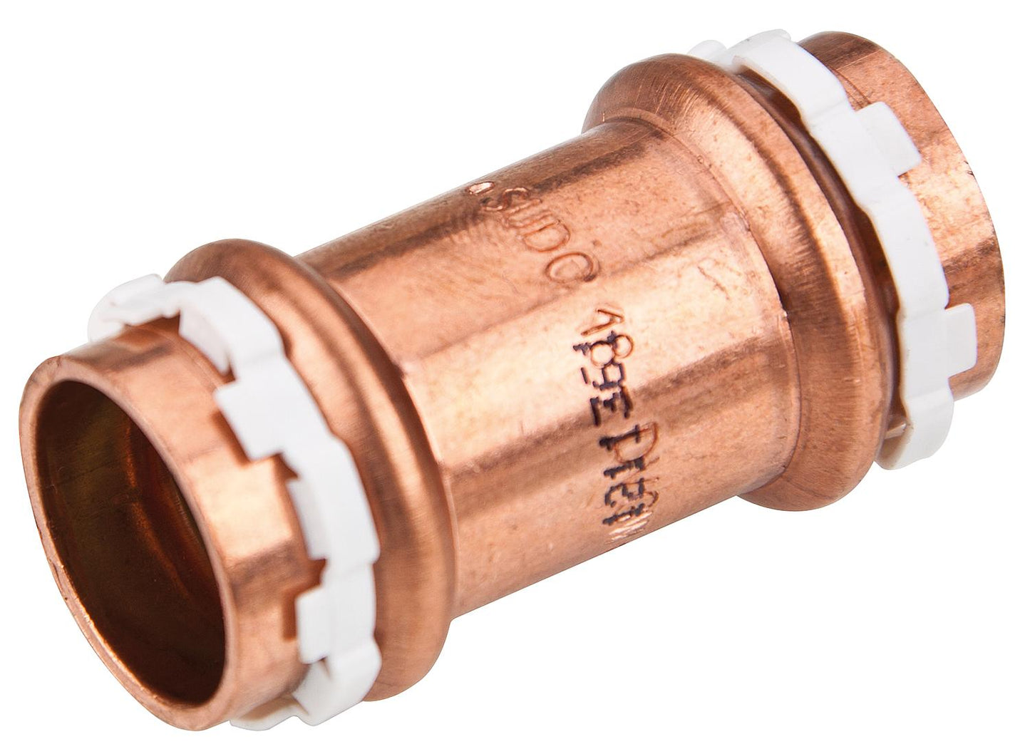Solar press fitting made of copper sleeve, 15 mm, V-contour, type VCS 5270