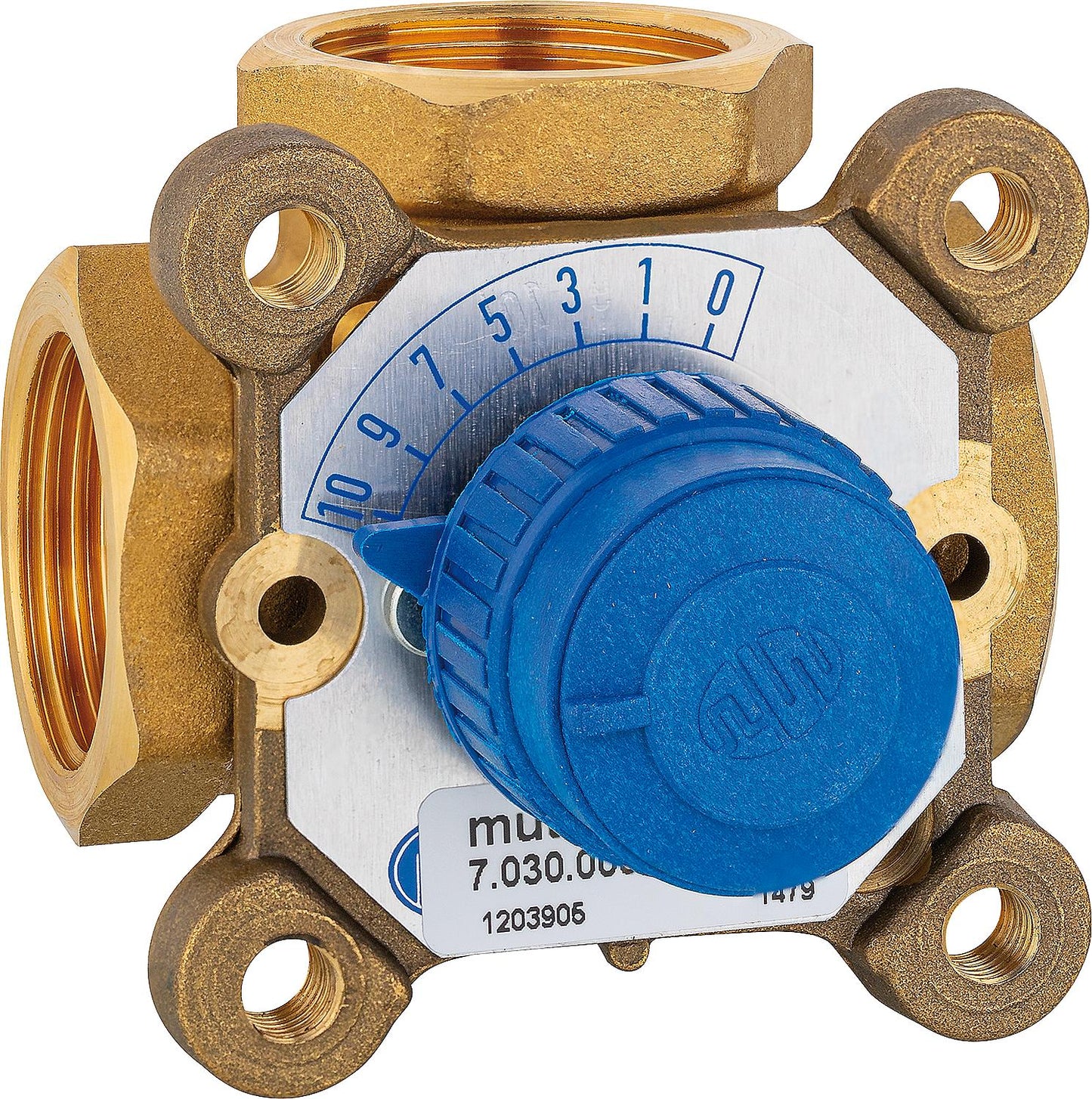 Mitigeur trois voies en laiton type 3000 R DN 20, KVS 4.2