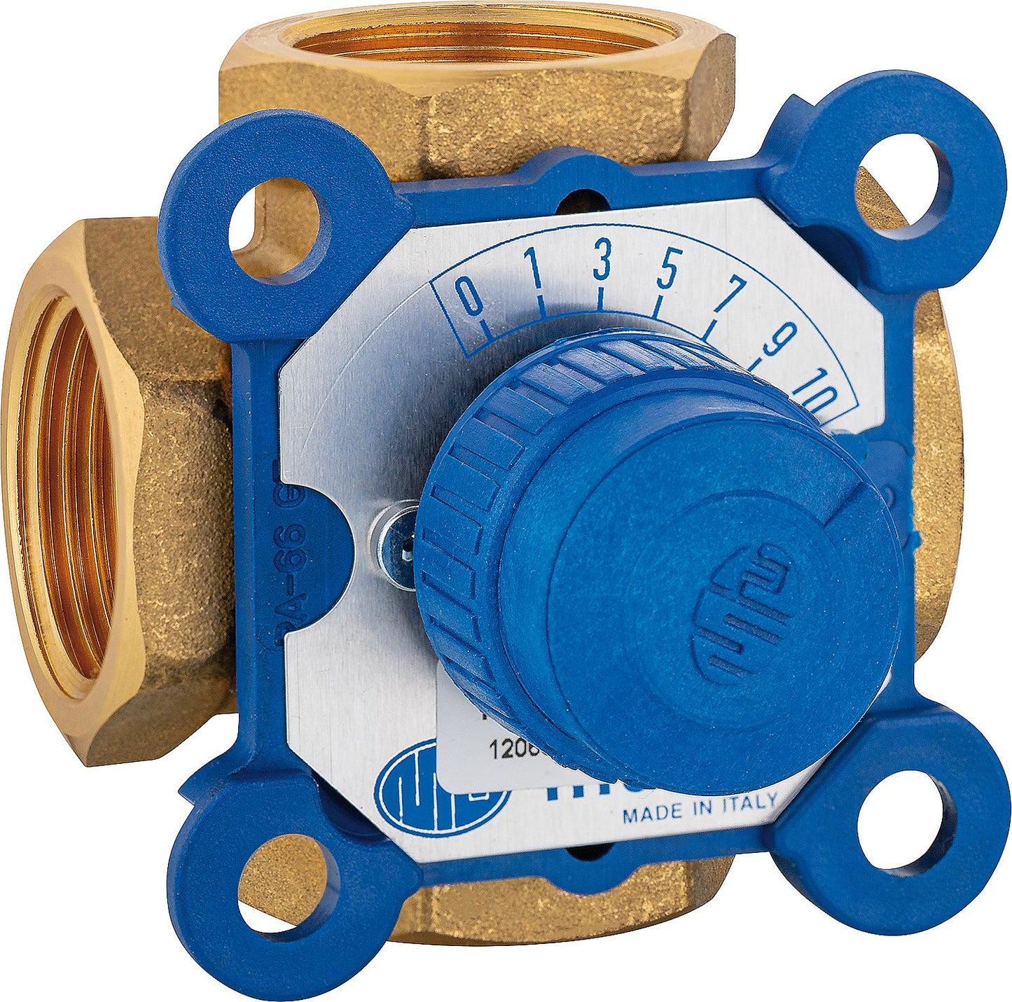 Mélangeur à quatre voies en laiton type 3000 R DN 20, KVS 6.2