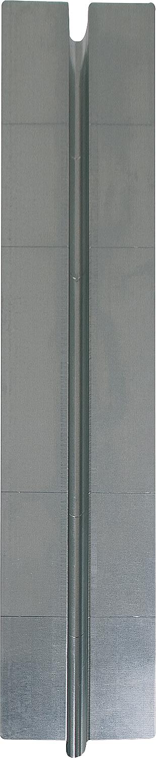 Drywall heat-conducting plates, 37.5 m made of galvanized steel sheet for 14 mm pipe, L=750 mm, W=120 mm, thickness 0.5 mm, pack of 50