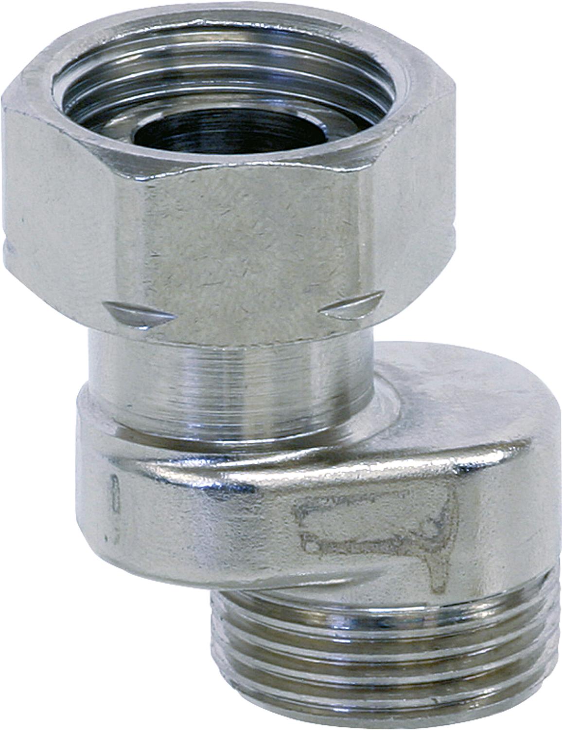S-connector G3/4"ÜMxG3/4"Eurocone, center distance 11.5mm, overall length 43mm