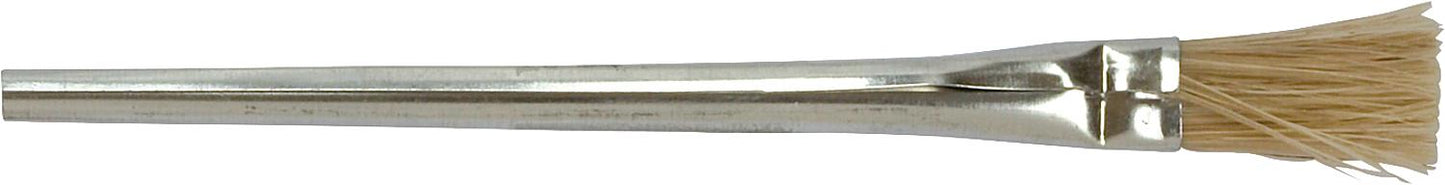 Brush with metal shaft and natural bristles, 15mm wide