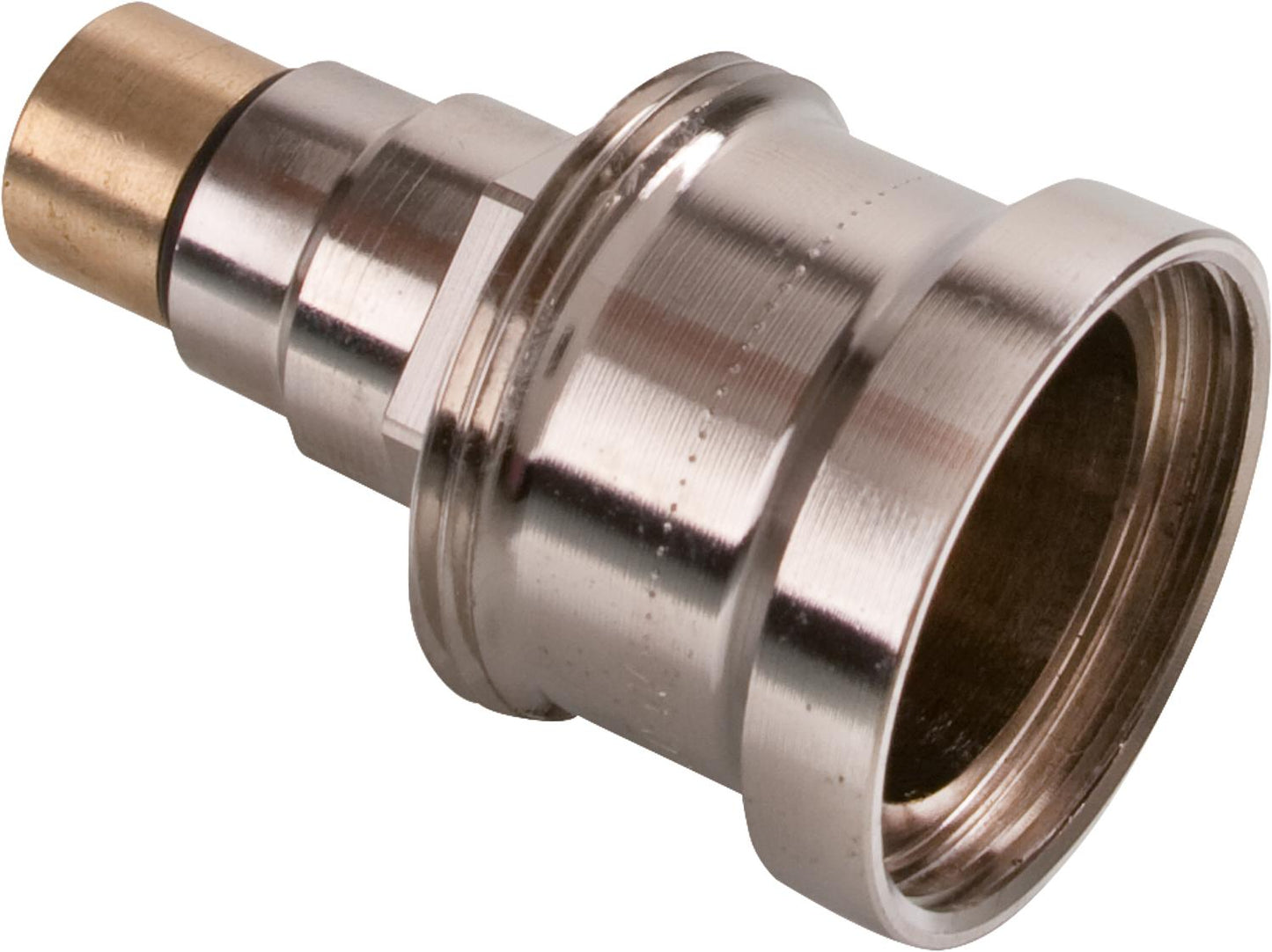 Spindle extension for Multibox RTL, nickel-plated brass