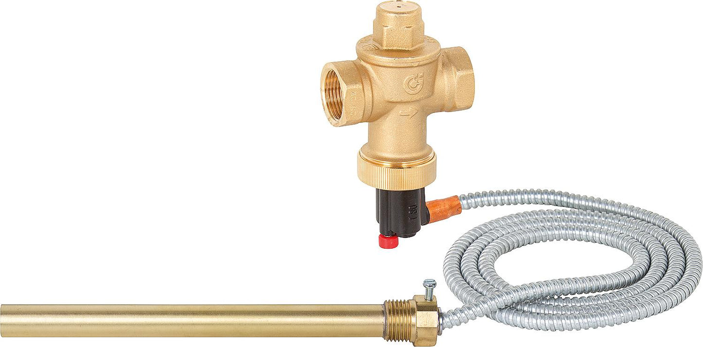 Thermische Ablaufsicherung Typ 543, DN20(3/4"), Kapillarrohrlänge 1,3 m