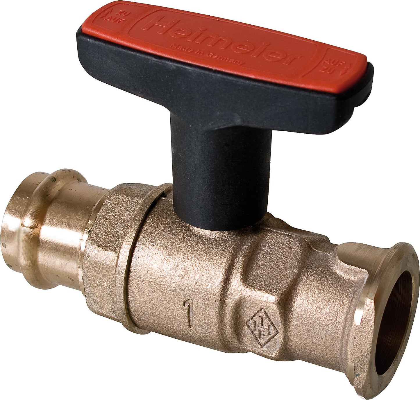 Globo P mit Viega Pressanschluss mit SC-Contur 28mm x 1"