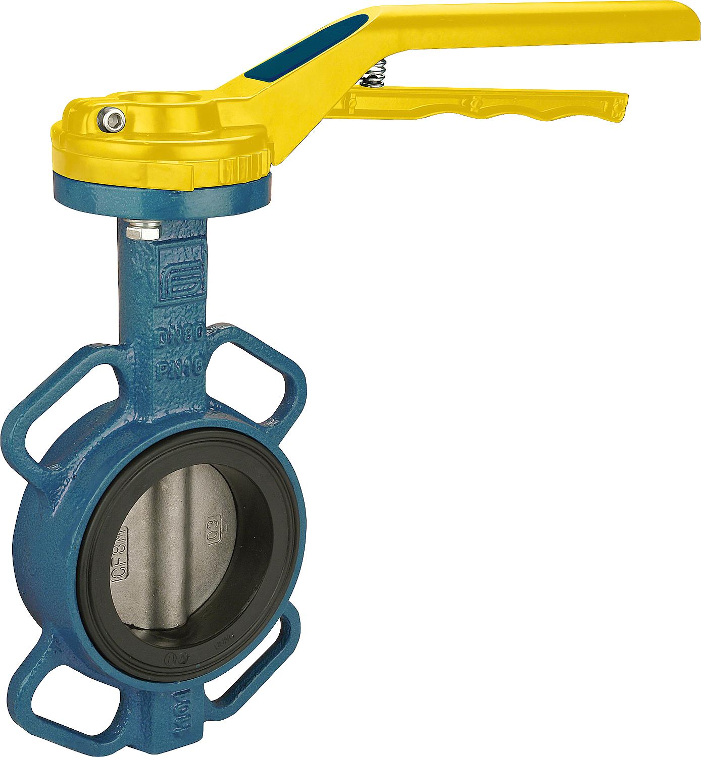 Vanne à plaquette Artemis GAS