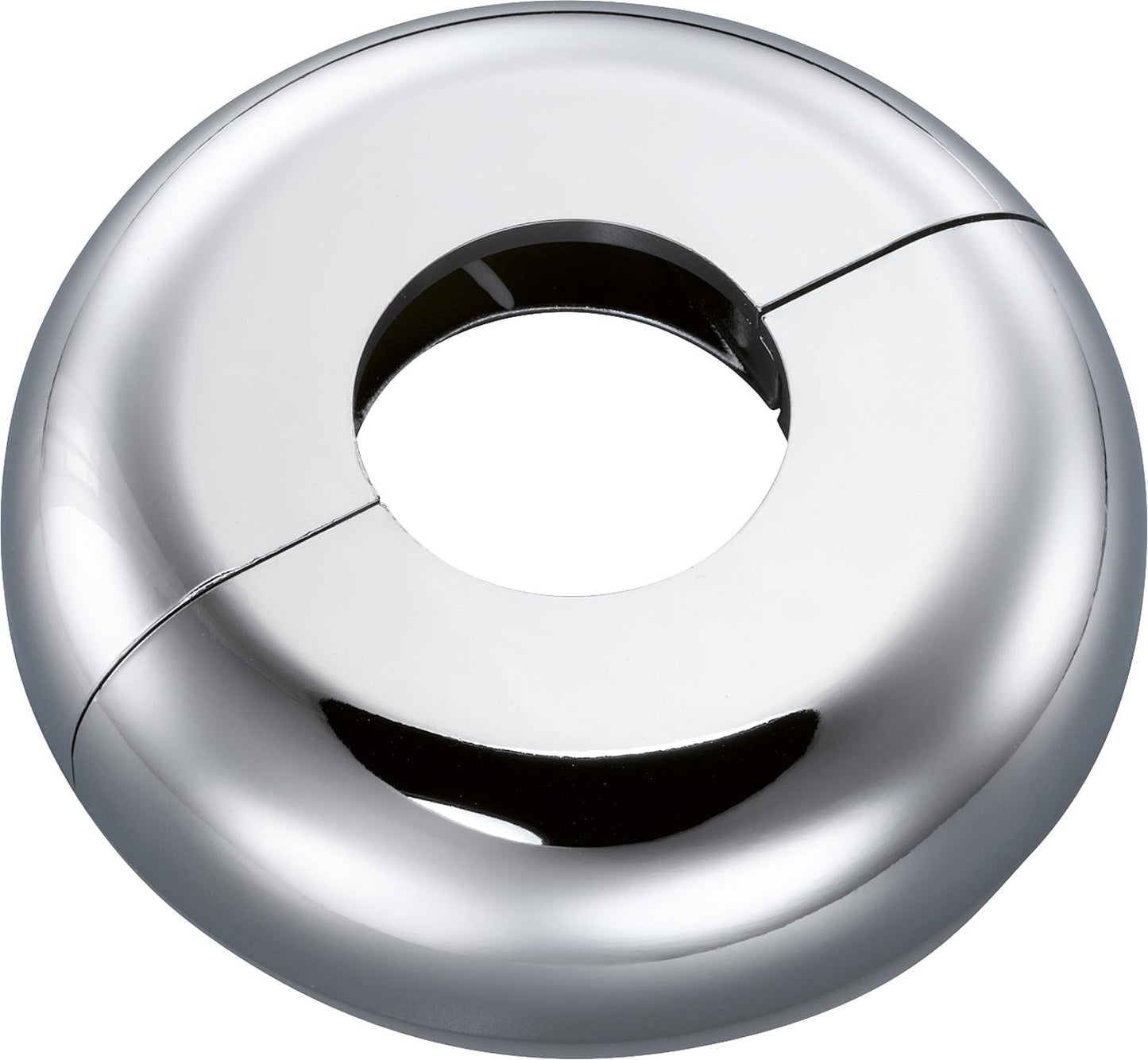 Single rosette type Milan chrome polished 15 mm