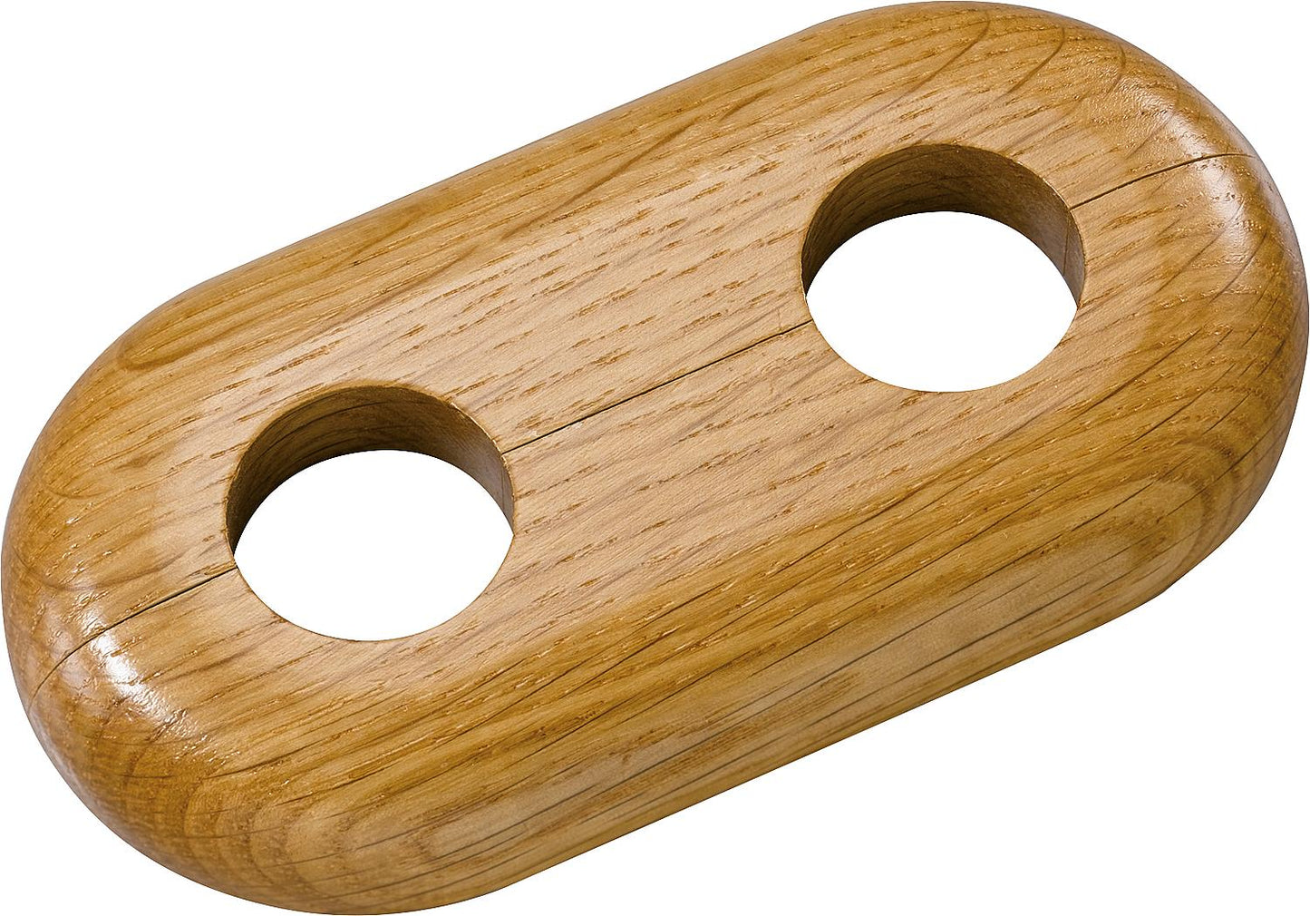 Rosette simple en bois, chêne de la Forêt-Noire - 15 mm