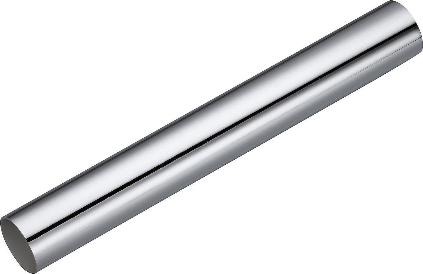 Slotted protective tube, chrome polished, 27mm