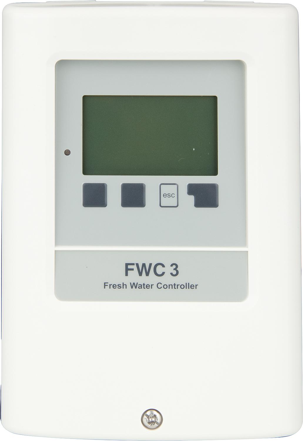 Regelung FWC3 für Frischwasser- station mit Zirkulation 97 012 75