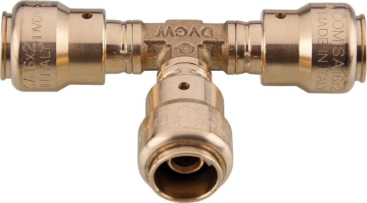 Pronoto Fit T-piece connector system 16x2-16x2-16x2mm
