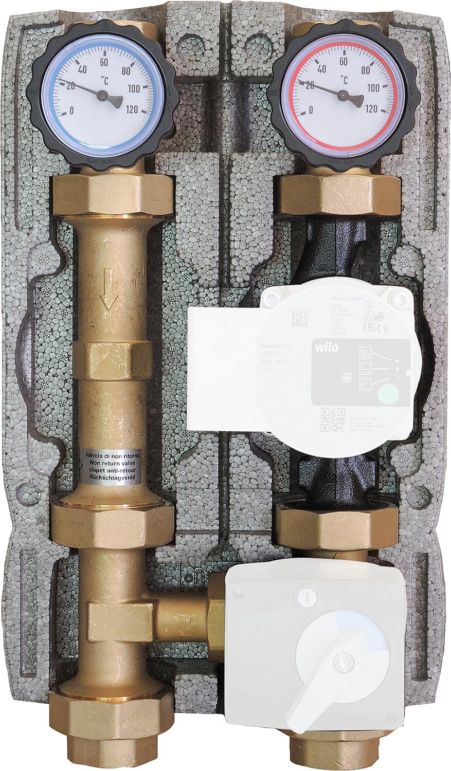 Kit de circuit chauffant Easyflow DN32 (1¼")