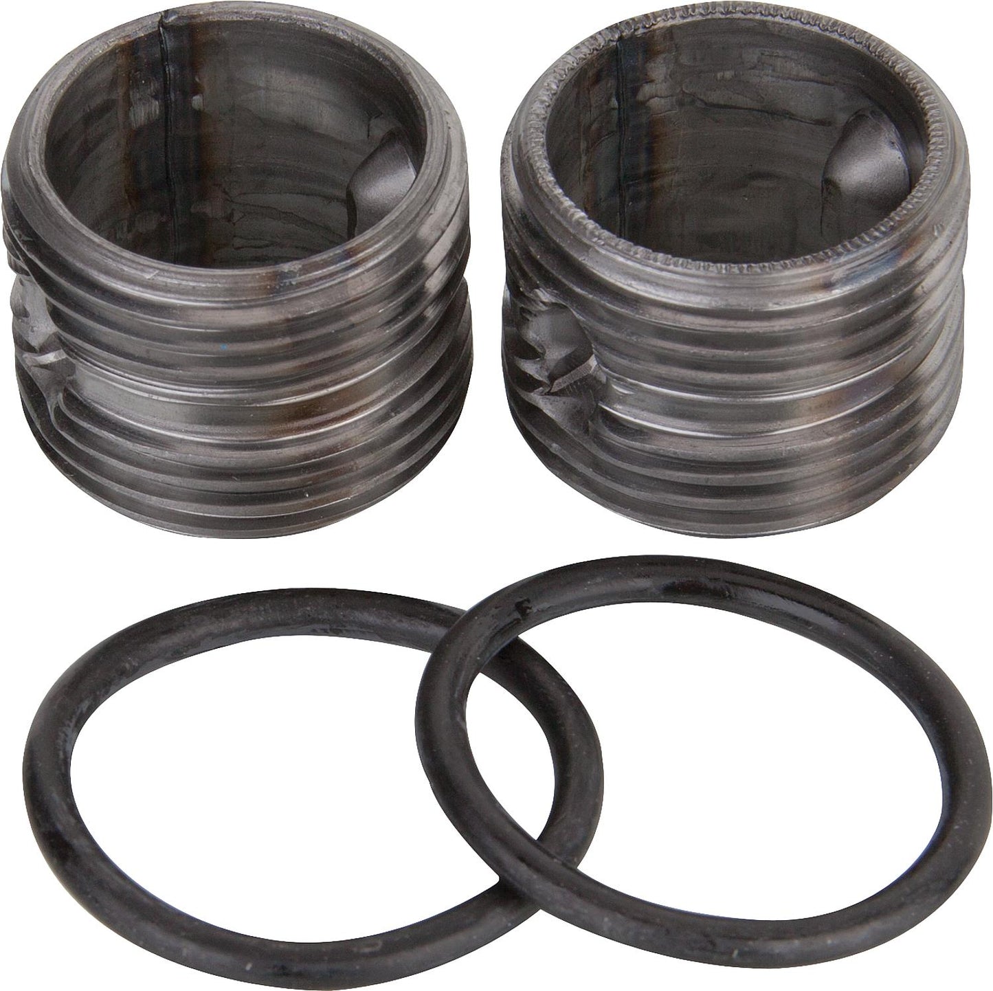 Ensemble de raccords et joints pour radiateurs en aluminium Dual 80, filetage mâle DN25 (1"), paquet de 2.