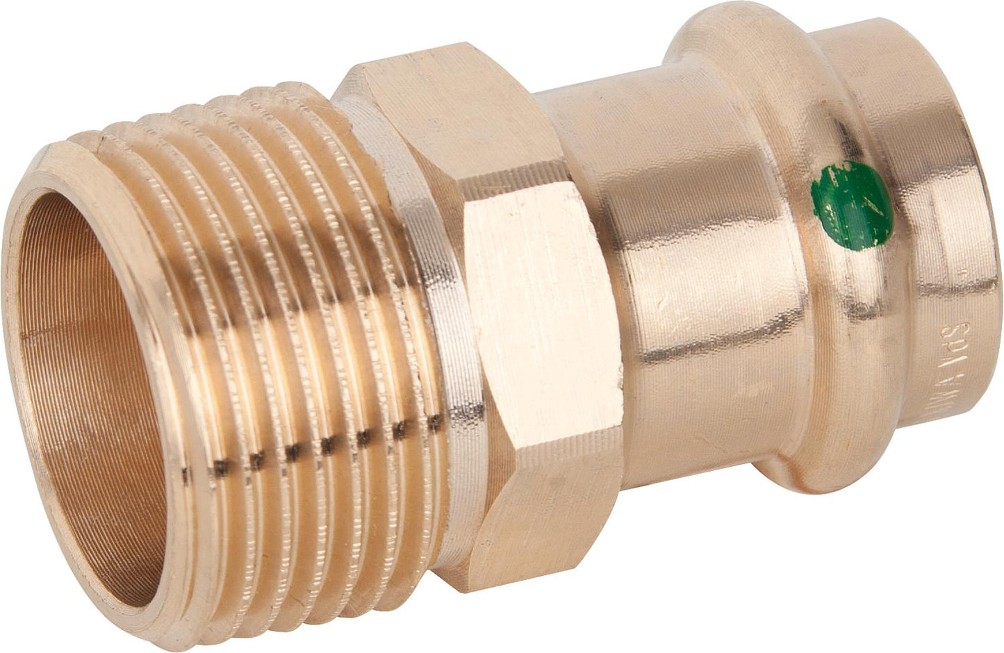 Sanpress adapter model 2211, with V-contour 12x3/8 male thread