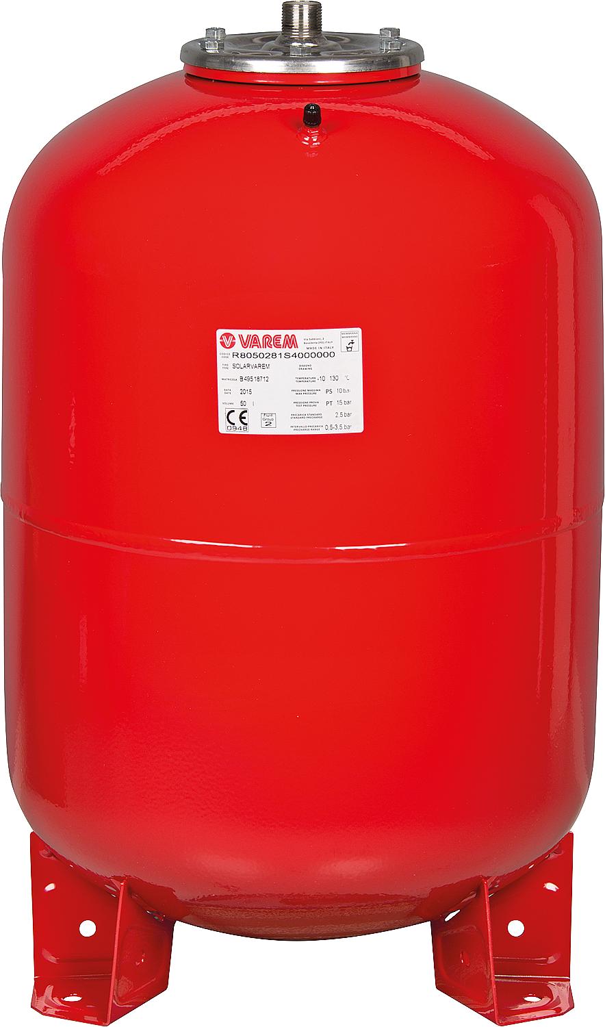 Membran-Druckausdehnungsgefäß Solarvarem CE