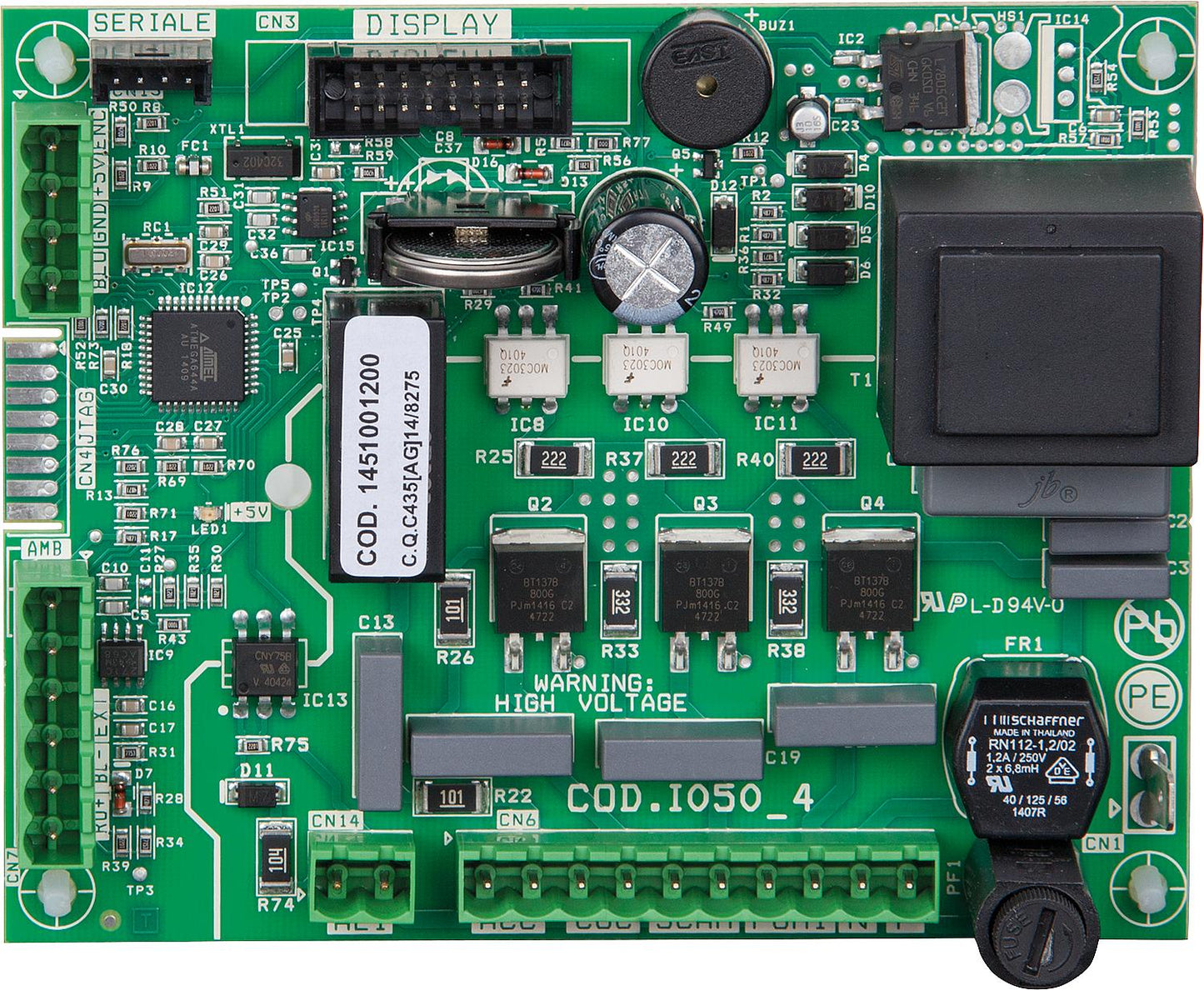 Mainboard for MCZ pellet stove