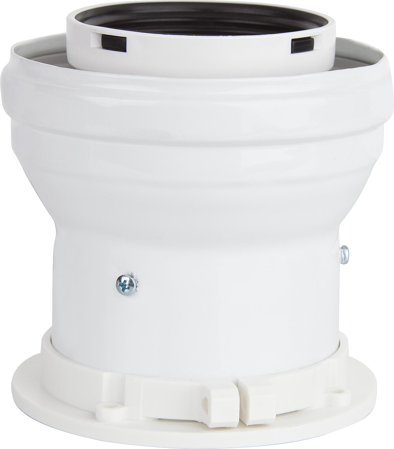 Raccord de chaudière à gaz d'échappement 80/125 pour fonctionnement indépendant de l'air ambiant