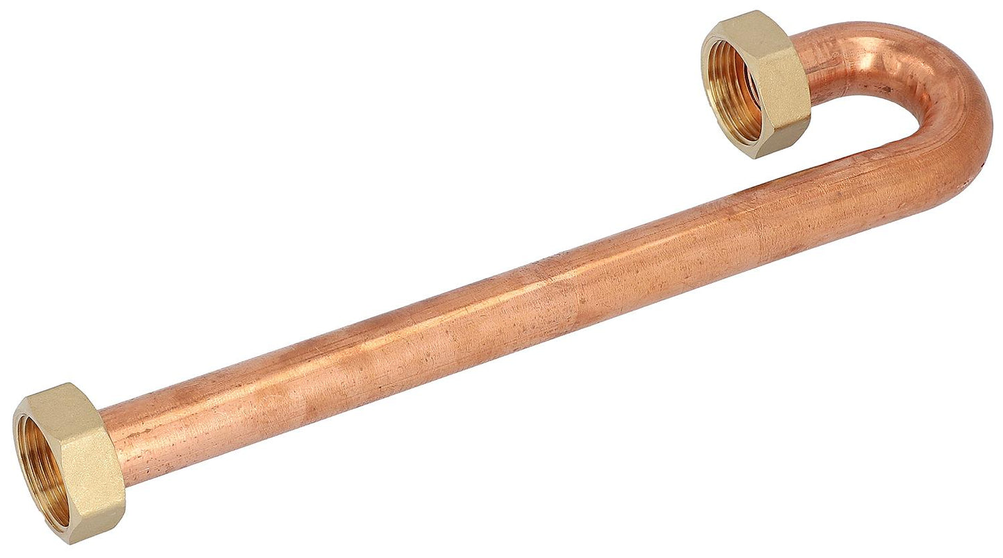 VL buffer copper pipe with 2 union nuts suitable for Easyflow-Fresh 1+4