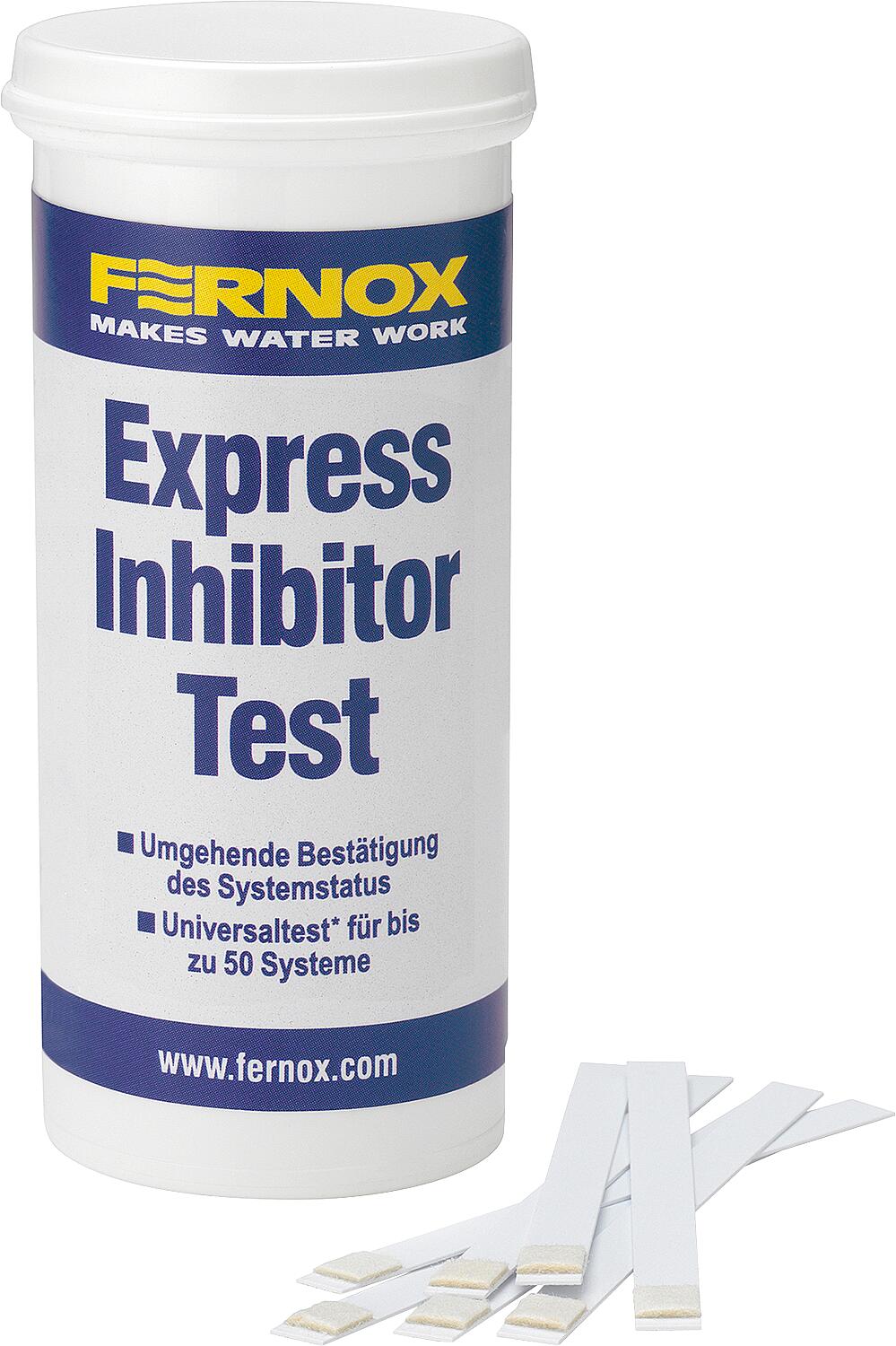 Fernox Express Inhibitor test strip kit
