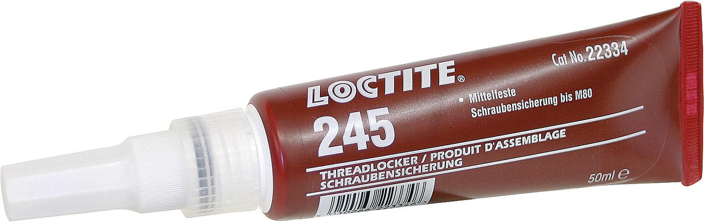 Schraubensicherung mittelfest (bis M80) LOCTITE 245, 50ml Tube