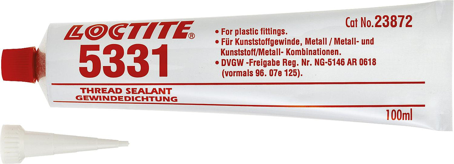 Pâte d'étanchéité pour filetage LOCTITE 5331, tube de 100 ml