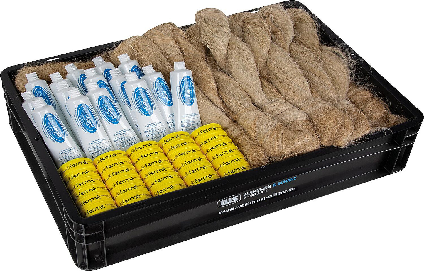 Thread sealing set, value pack 55 pieces, incl. WS box